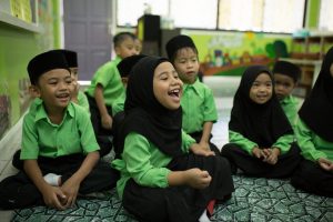 Brunei kids well-behaved in class