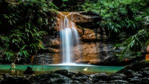 Brunei waterfall