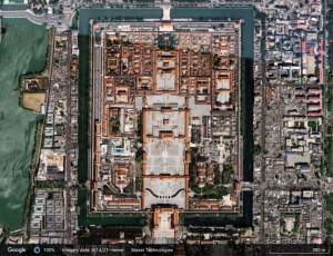 Forbidden City from overhead